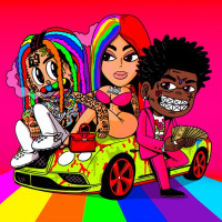 6ix9ine & Yailin la Mas Viral - Shaka Laka (feat. Kodak Black)